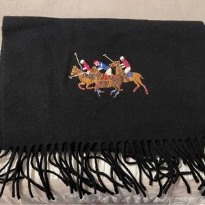 PRL scarf with polo players
